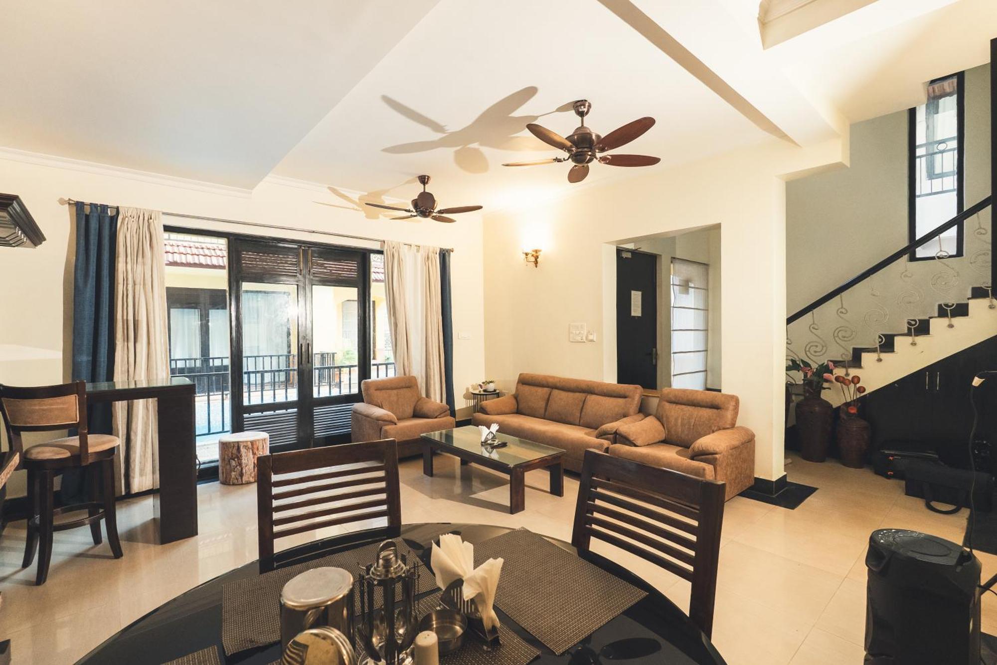 Villa M - Lagoon 4 Calangute 3Bhk Pool Facing, Breakfast Included Old Goa Bagian luar foto